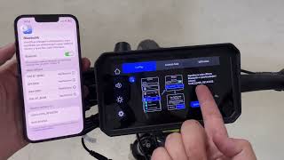 6" Moto monitor s Apple CarPlay & Android Auto (Dual Bluetooth)