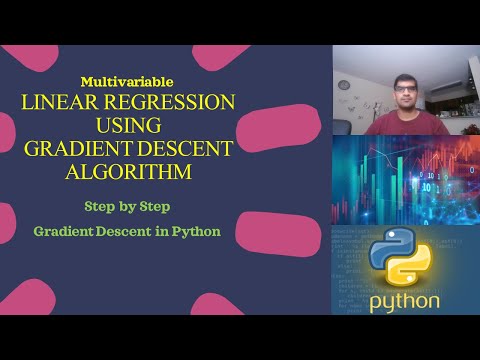 Multivariable Linear Regression Using Gradient Descent Algorithm In Pythonstep By Step From Scratch