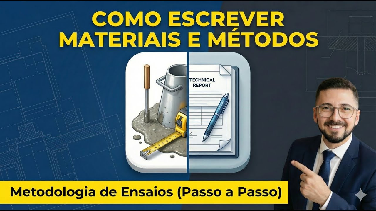 Metodologia / Materiais e Métodos em Artigos, Projetos e TCC