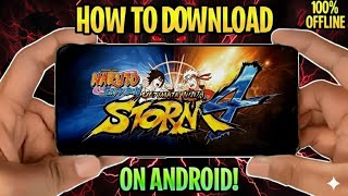 Download lagu Download Naruto Shippuden: Ultimate Ninja Storm 4 On Mobile | Download Links | Offline  mp3