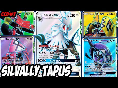 Crazy Combo Deck#7 Silvally GX W/ ALL THE TAPUS! Crazy Enough to work?!, I got reported lol PTCGO