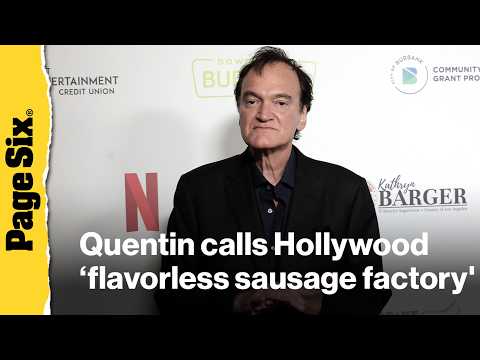 "Es una fábrica de salchichas sin sabor". Las duras palabras de Quentin Tarantino sobre el cine actual de Hollywood