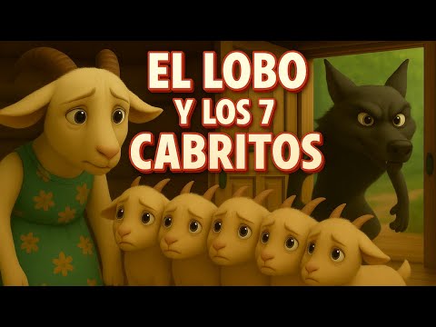 El Lobo y los 7 Cabritillos 🐺🐐 | Cuento Infantil Clásico Animado en Español
