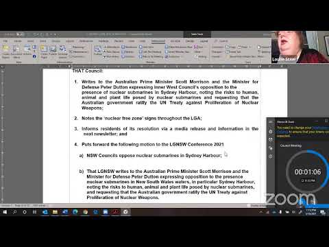 Inner West Extraordinary Council meeting - 5 October 2021 - Part 2 of 2