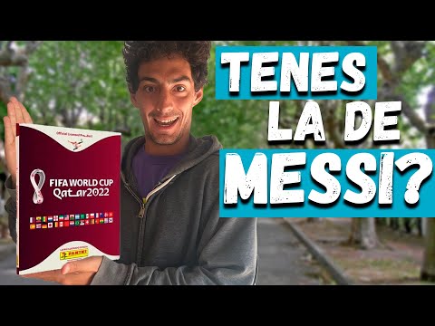 los niños y las figuritas del mundial