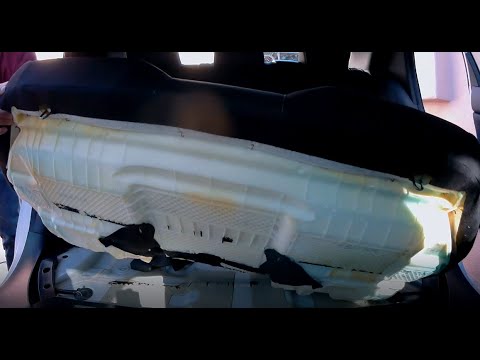 2016+ Honda Civic Hatchback "How to remove the lower rear seat"