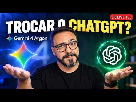 Gemini 4 Argon chegou: será que eu troco o ChatGPT? Teste ao vivo