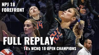 18's WCNQ 18 Open Championship: Full Replay | NPJ 18 Forefront