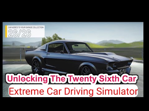 Extreme Car Driving Simulator: Unlocking The Twenty Sixth Car