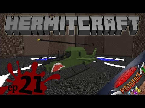 Minecraft 1.7.10 Mods - Hermitcraft ModSauce - Ep21 - OMG A Freakin Helicopter