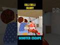 I RAN AWAY FROM GRANNY S HOUSE ON A SCOOTER WITH MY FRIEND BULLI Gullibulligranny Gameplay Shorts