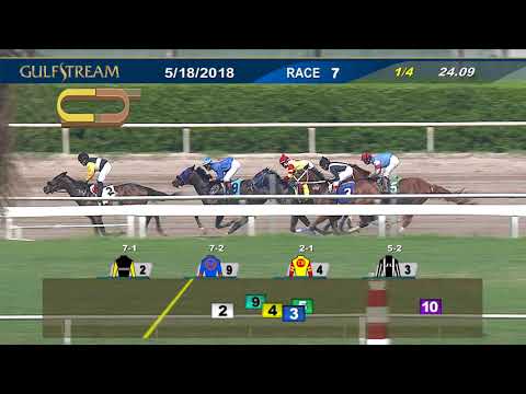 Gulfstream Park Carrera 7 - 18 de Mayo 2018