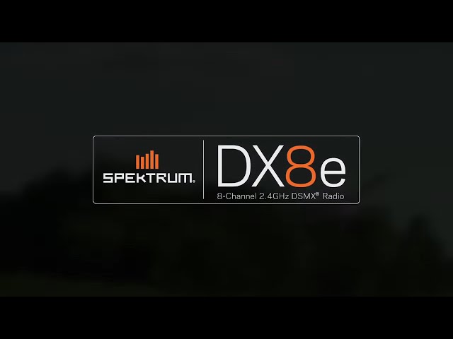 Vidéo teaser pour Spektrum DX8e 8-Channel Aircraft Transmitter