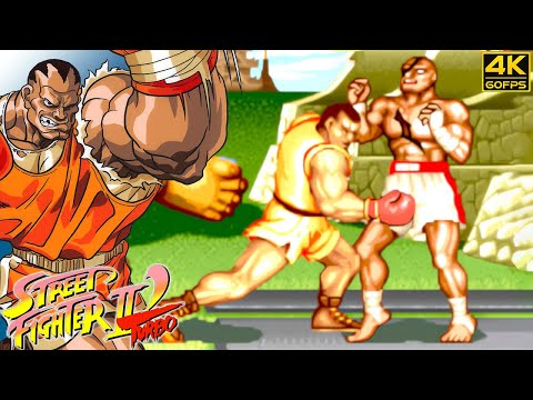 Street Fighter II Turbo: Hyper Fighting - Balrog (Arcade / 1992) 4K 60FPS
