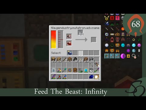 FTB Infinity - E68: Mega Node Bees (Part 1)