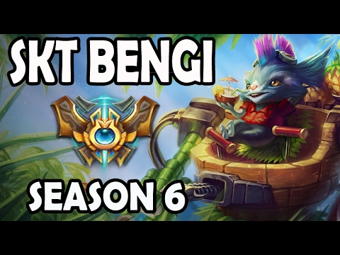 SKT T1 Bengi Rumble vs Elise Jungle Ranked Challenger Korea