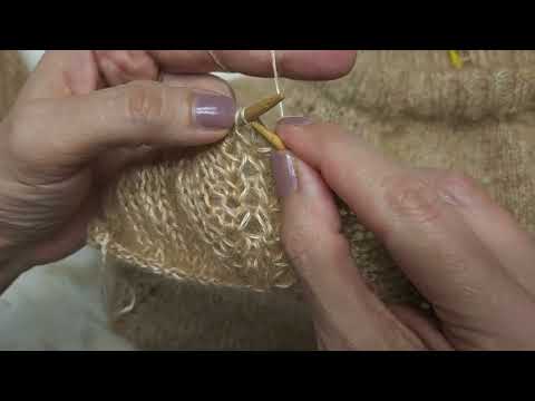 Beautiful raglan line @yuliyaknits