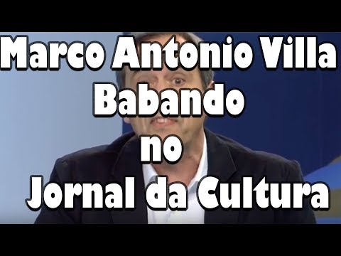 Marco Antonio Villa Babando no Jornal da Cultura   23 05 2016