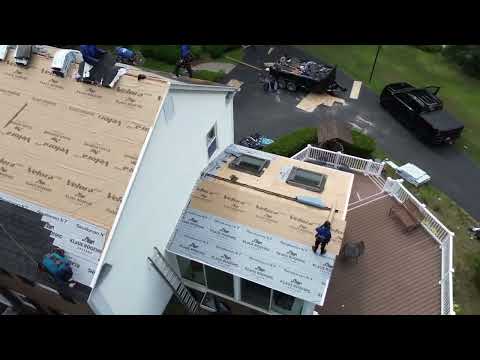 Asphalt Roof Instillation in Menands, NY