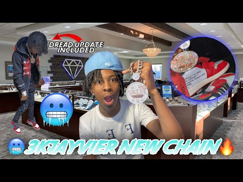I BOUGHT A NEW ICED OUT CHAIN🥶🥶🥶 | DREAD UPDATE included ‼️‼️