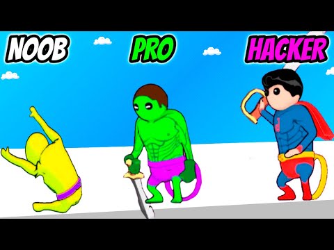 Monsters Gang 3D - NOOB vs PRO vs HACKER - YouTube