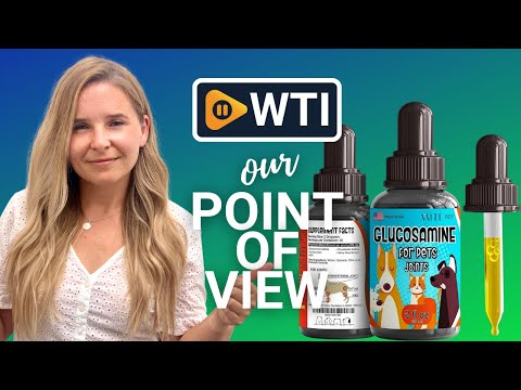 Hip & Joint Glucosamine Drops for Pets - Advanced Formula with Glucosamine - WTI product video review