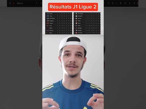 Résultats J1 Ligue 2 #foot #football #ligue2 #resultats #saintetienne #montpellier #reims #match
