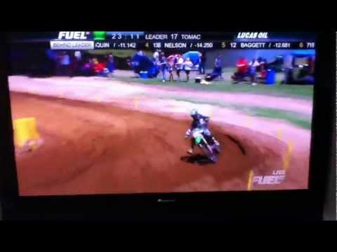 Blake Baggett Skying the Wall Jump at Freestone