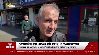 Otobüs bilet fiyatları, uçak bilet fiyatlarıyla yarışıyor!..