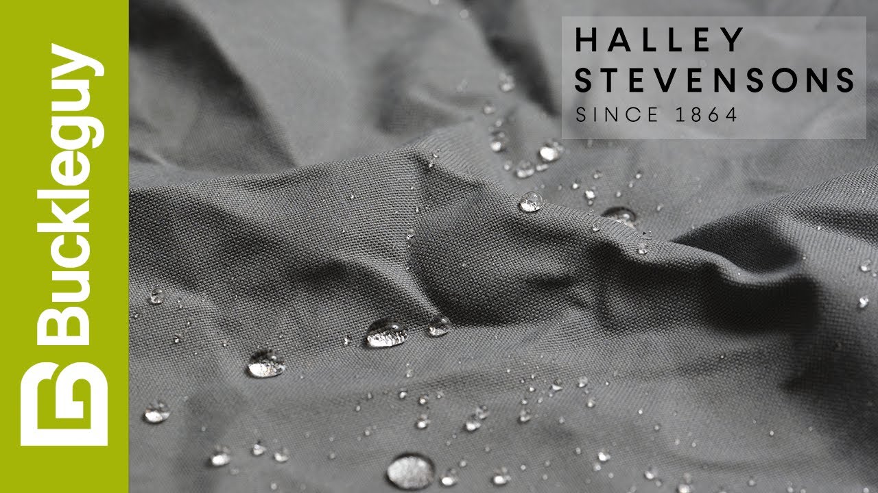 Halley Stevensons 12oz (P400) Hybrid | Grey | Waxed Canvas Demo