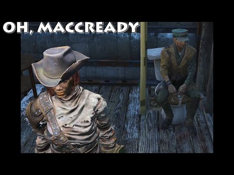 Fallout 4 - Long Road Ahead - Killing Barnes and Winlock - 1080p60 PS4