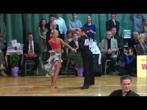Staatsmeisterschaft Latein 2012 - Semi Finale (Sztoján Barna - Jaroslava Huber) Cha Cha Cha