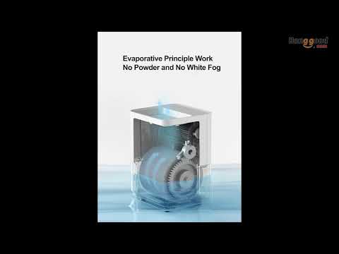 Original Xiaomi Smartmi Evaporation Air Humidifier with 4L Capacity support Mi home APP Control