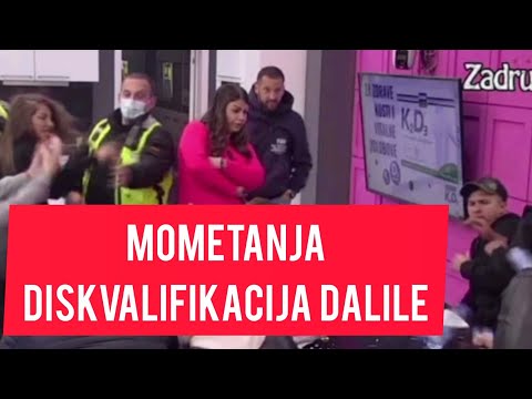 DISKVALIFIKACIJA Dalile! Dragojevicka JEZIVO GADJALA Dejana Dragojevicka! Voditelj ODMAH pobegao