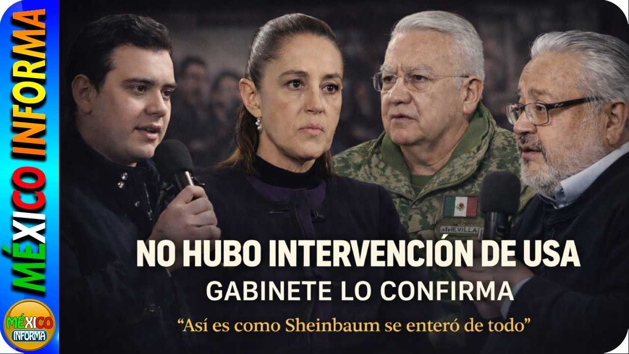 "NO HUBO INTERVENCIÓN DE 3STADOS UNID0S" EN DETENCIÓN DEL MENCHO. ASÍ SE ENTERÓ LA PRESIDENTA.