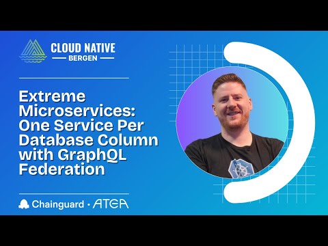 Extreme Microservices: One Service Per Database Column with GraphQL Federation