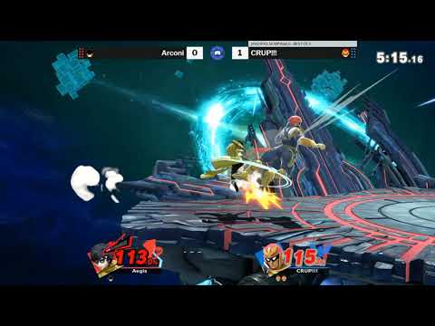 TSL 195 SSBU  Winner Semis - Arconi (Meta Knight / Joker) vs CRUP!!! (Captain Falcon)