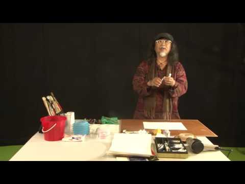 Basic watercolor painting /พื้นฐานสีน้ำ โดย อ.ดร. สุชาติ วงษ์ทอง 1/3