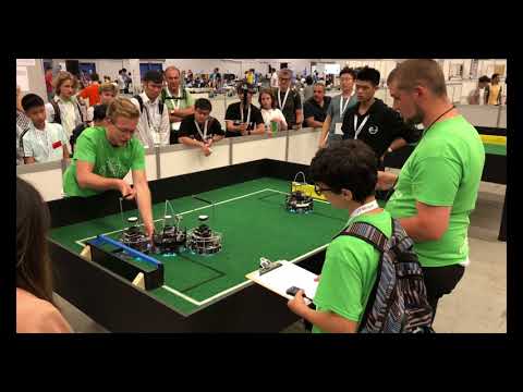 RoboCup 2018 Montréal Junior Soccer Open - Cat-Bot(Japan) vs. T.O.T(Canada)