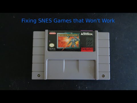 Fixing  SNES Games That Won't Play