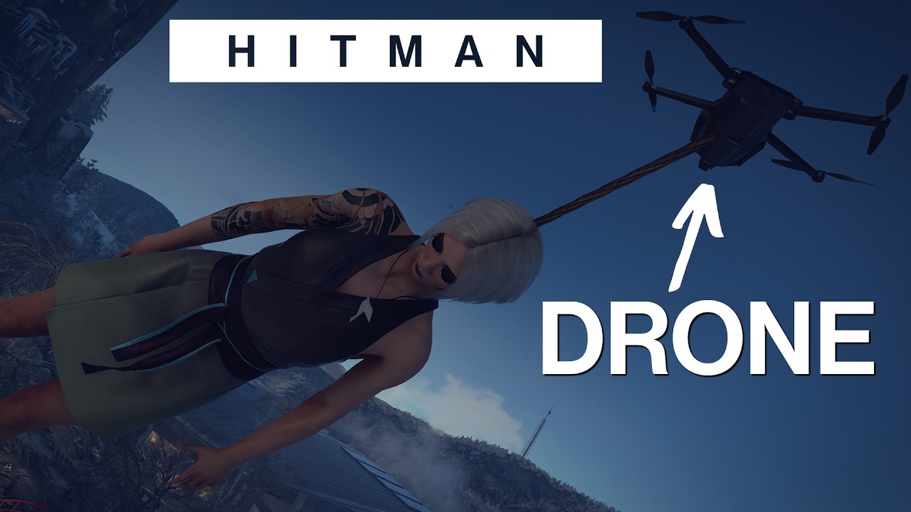 Hitman 3 but they gave 47 a drone