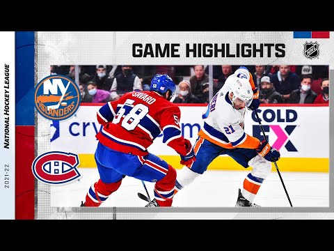 Islanders @ Canadiens 11/4/21 | NHL Highlights