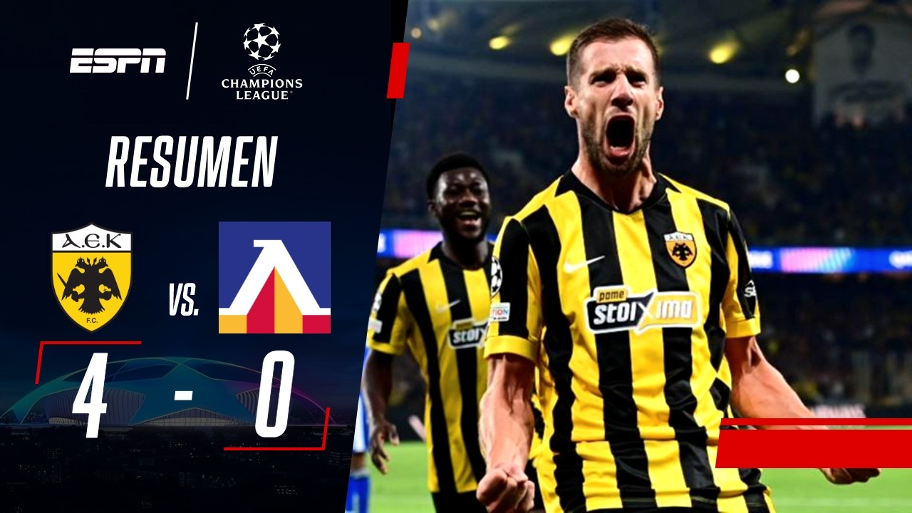 DOBLETE DE VARGA PARA LA CLASIFICACIÓN DEL AEK A CHAMPIONS | AEK Athens 4-0 Levski Sofia | RESUMEN