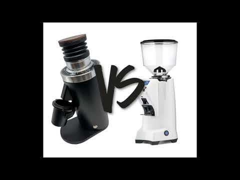 Turin DF64 Gen 2 Single Dose Coffee Grinder VS Eureka Zenith Neo 65 E Hi-Speed Espresso Grinder
