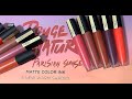 L Oreal Parisian Sunset Rouge Signature Lip Swatches And Review
