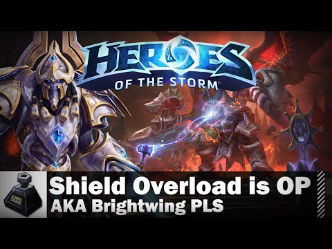 Heroes of the Storm - Why Shield Overload Is OP AKA Brightwing Pls