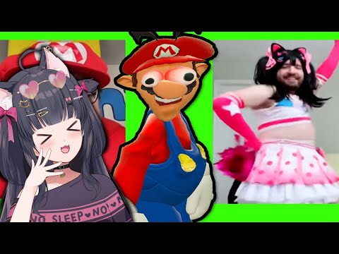 IS THIS CRINGE?! || SMG4: Mario Try Not To Cringe Challenge (reaction)