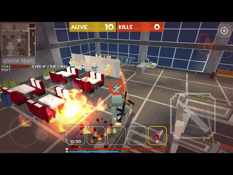 TOUGH GAMEPLAY VS PROS-Grand battle royale