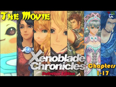 Xenoblade Chronicles: Definitive Edition the Movie - All Cutscenes Chapters 1-17