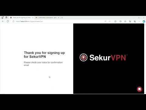 SekurVPN on Windows